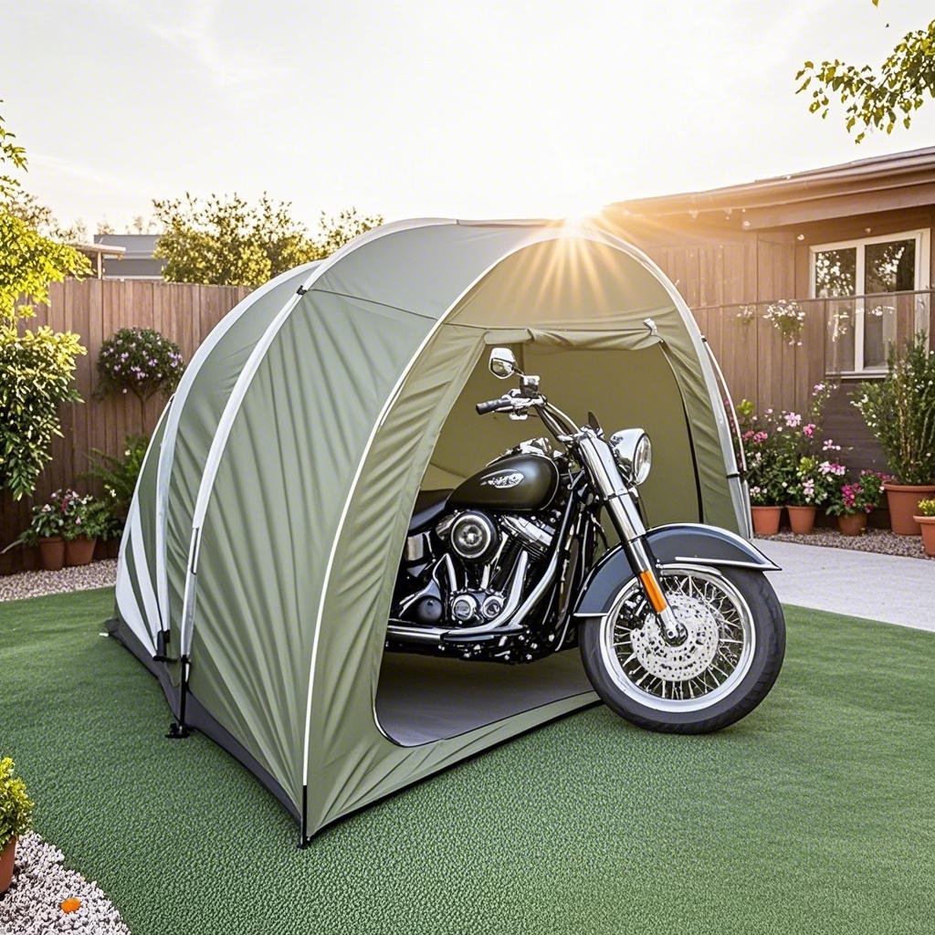 Tente de garage pour moto et v - Grow Tent 4X4 avis et prix