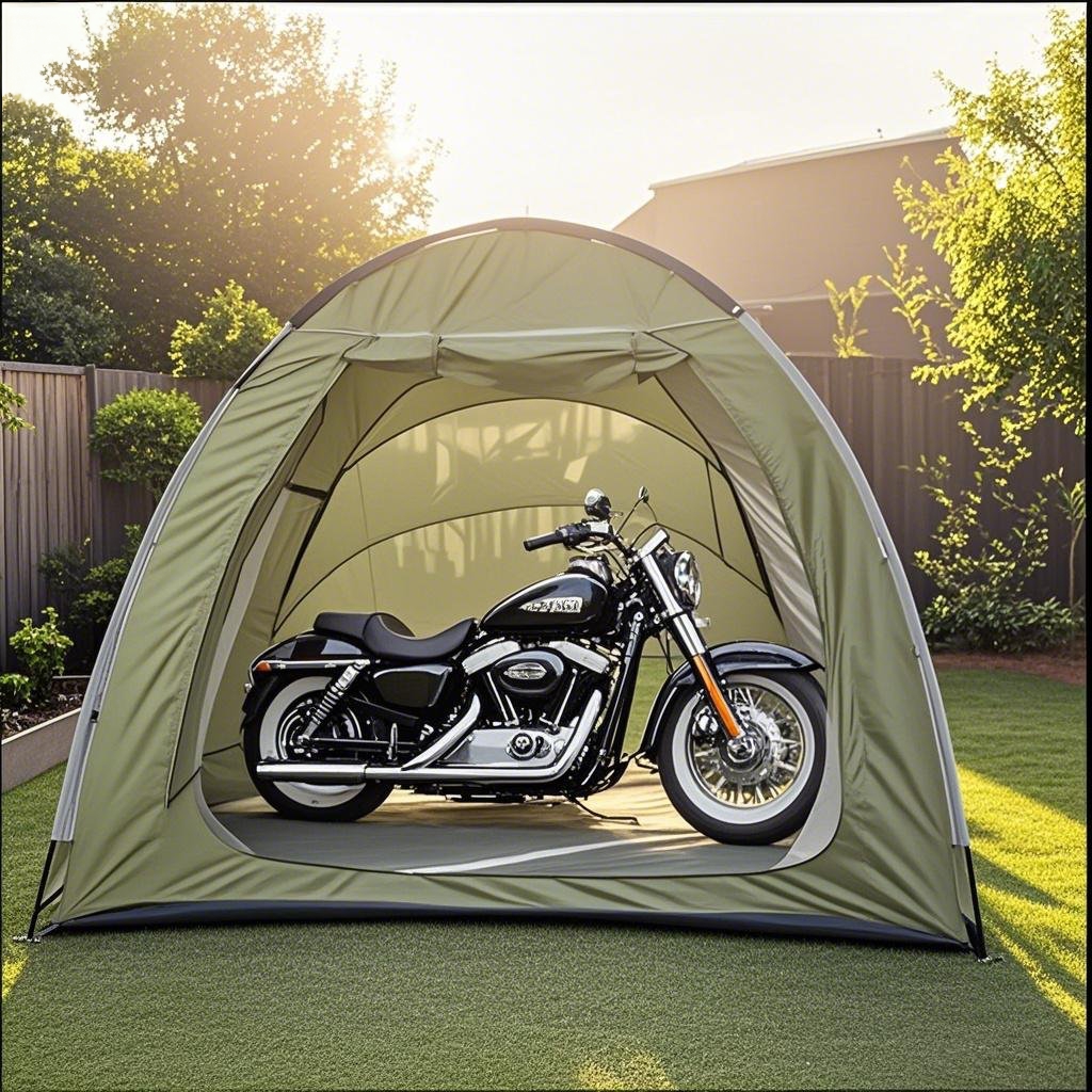 Tente de garage pour moto et v - Grow Tent 4X4 avis et prix